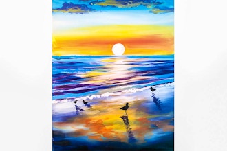 Paint Nite: Sunrise Birds